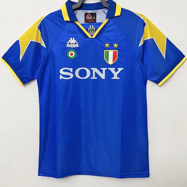 1995-1996 JUV - Camiseta RETRO - Suplente - Azul