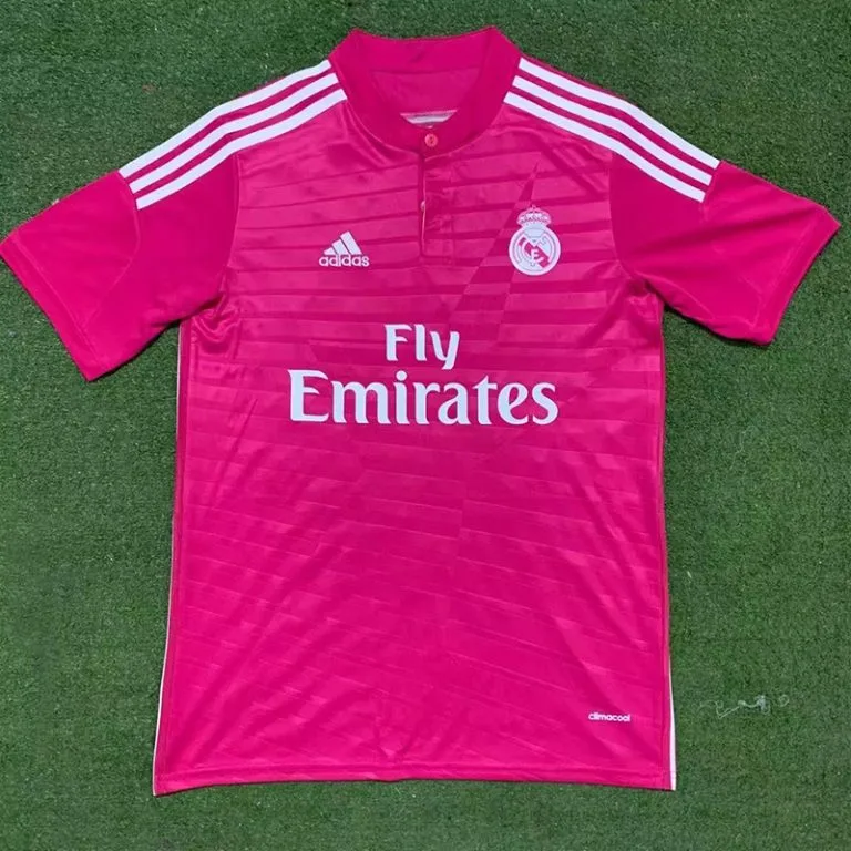 2014-2015 RMA - Camiseta RETRO - Suplente - Rosa